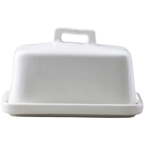 BUTTER DISH WHITE EPIC - MAXWELL & WILLIAMS