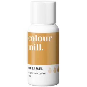 GEL OIL BASED CARAMEL - COLOUR MILL