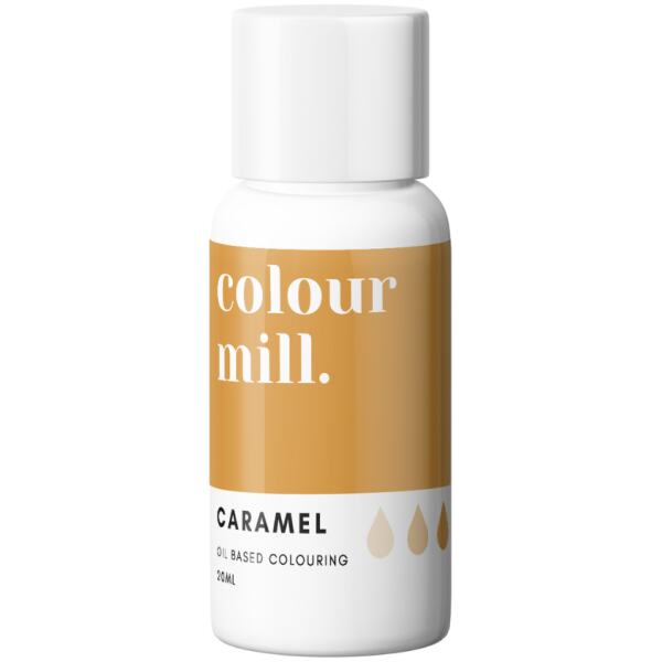 GEL OIL BASED CARAMEL - COLOUR MILL