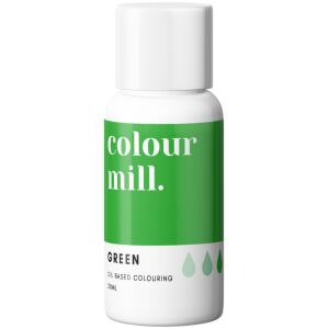 GEL OIL BASED GREEN - COLOUR MILL