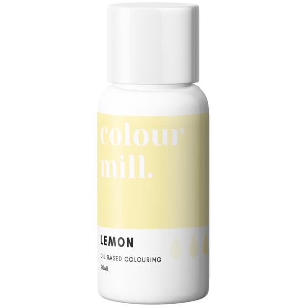 GEL OIL BASED LEMON - COLOUR MLL