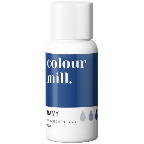 GEL OIL BASED NAVY - COLOUR MILL