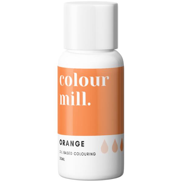 GEL OIL BASED ORANGE - COLOUR MILL