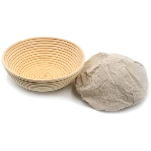 PROOFING BASKET ROUND WITH LINER 20CM - BRUNSWICK BAKERS