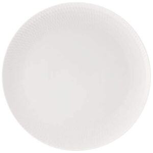 WHITE BASICS ROUND PLATTER - MAXWELL & WILLIAMS