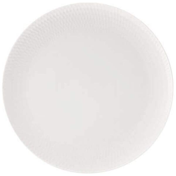 WHITE BASICS ROUND PLATTER - MAXWELL & WILLIAMS