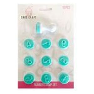 NUMBER STAMPS SET - CAKE CRAFT