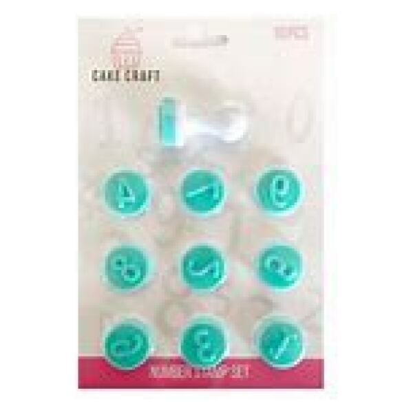 NUMBER STAMPS SET - CAKE CRAFT