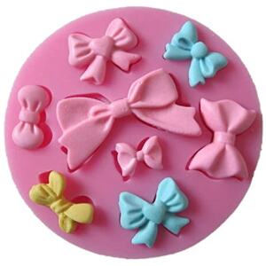 SILICONE MOULD ASSORTED BOWS