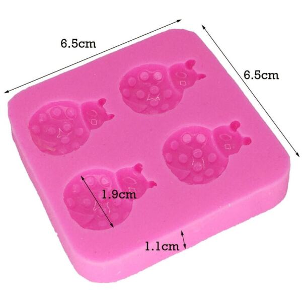 SILICONE MOULD LADY BUGS