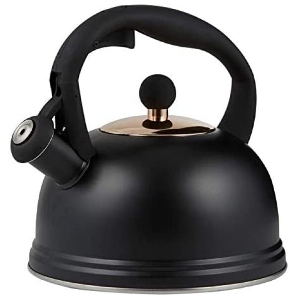 STOVETOP KETTLE 1.8 BLACK - TYPHOON