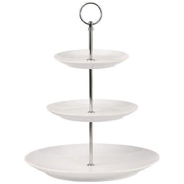CAKE STAND 3 TEIR W/B - MAXWELL & WILLIAMS