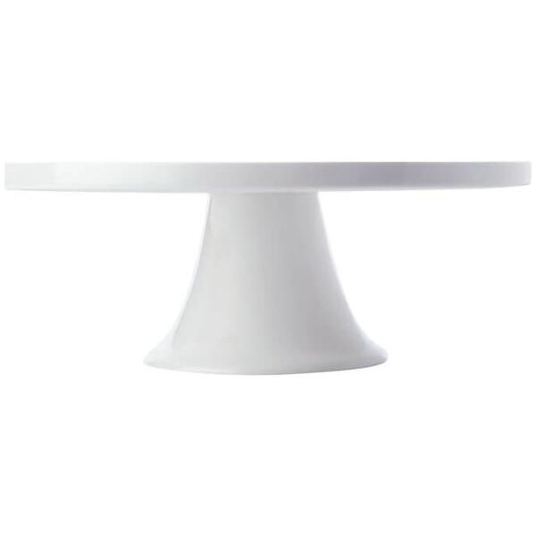 WHITE BASIC CAKE STAND FOOTED - MAXWELL WILLIAMS