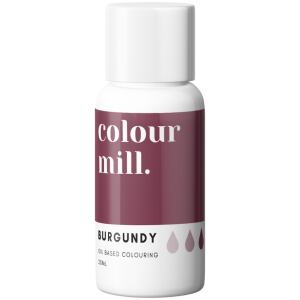 GEL OIL BASED BURGUNDY - COLOUR MILL