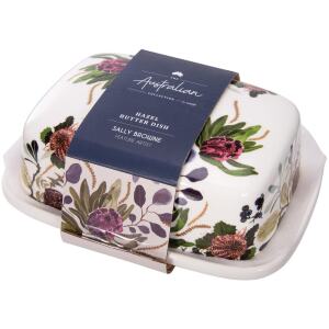 BUTTER DISH HAZEL - AUSTRALIAN COLLECTION