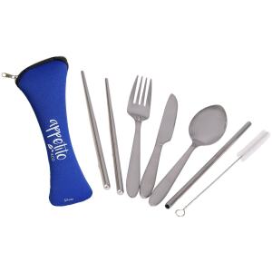 TRAVEL CUTLERY BLUE - APPETITO