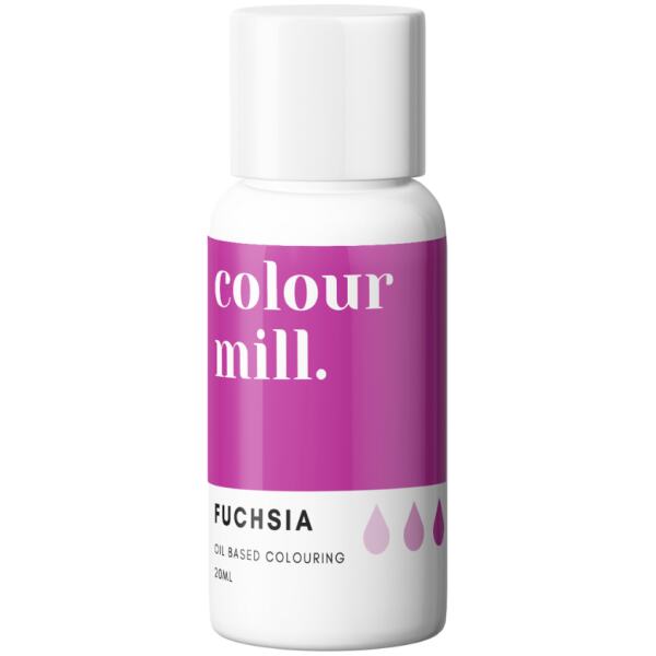 GEL OIL BASED FUSHIA - COLOUR MILL