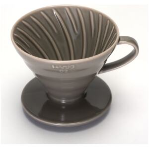 COFFEE DRIPPER V60 1-4CUP GREY - HARIO