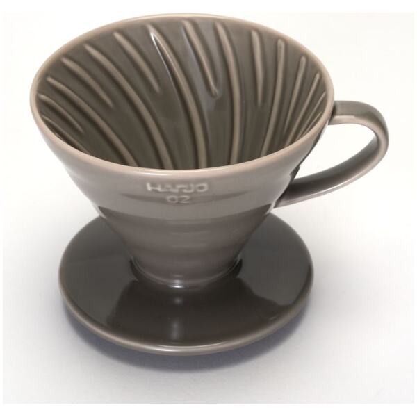 COFFEE DRIPPER V60 1-4CUP GREY - HARIO