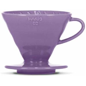 COFFEE DRIPPER V60 1-4CUP PURPLE - HARIO