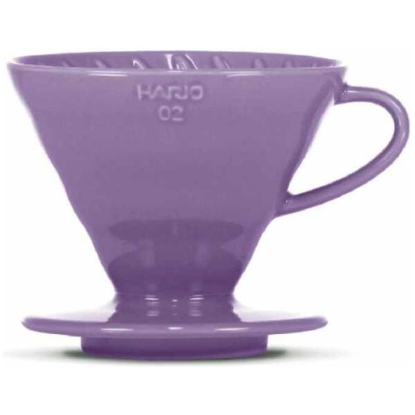 COFFEE DRIPPER V60 1-4CUP PURPLE - HARIO
