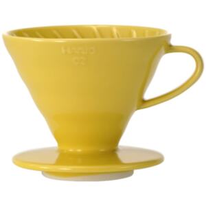COFFEE DRIPPER V60 1-4CUP YELLOW - HARIO