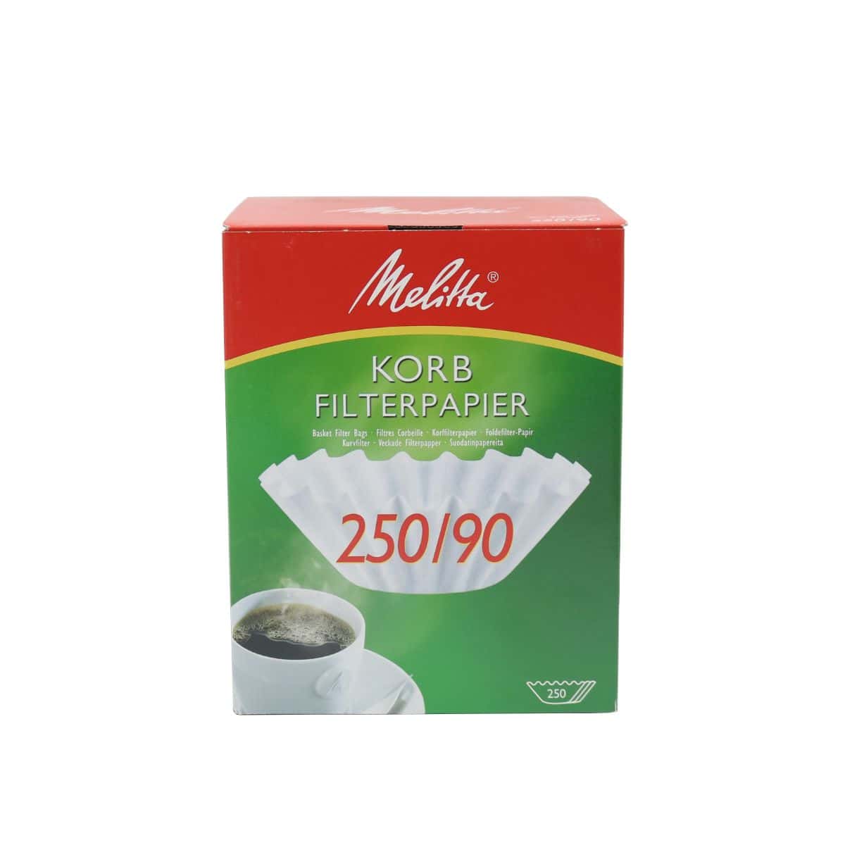 COFFEE PAPER FILTER BASKET 250/90 - MELITTA