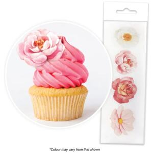 EDIBLE WAFER FLOWERS