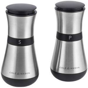 SALT & PEPPER GRINDERS HENLEY MILLS GIFT SET - COLE & MASON