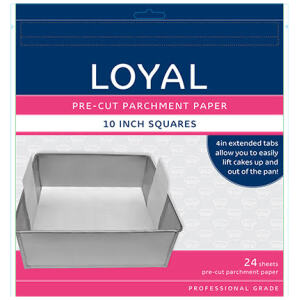 PRECUT PARCHMENT SQUARE 12" 30CM - LOYAL