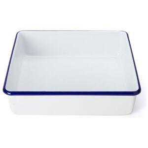 FALCON ENAMEL CAKE PAN SQUARE 24CM
