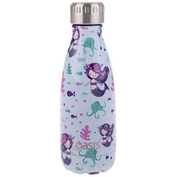 WATER BOTTLE 350ML MERMAIDS - OASIS
