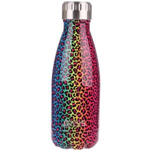 WATER BOTTLE 350ML RAINBOW LEOPARD - OASIS