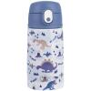 WATER BOTTLE WITH SIPPER 400ML DINOSAUR - OASIS
