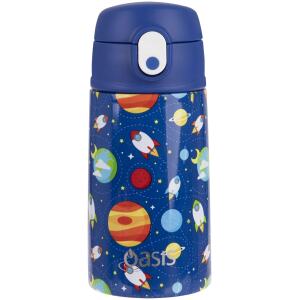 WATER BOTTLE WITH SIPPER 400ML OUTER SPACE - OASIS