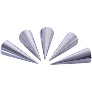 CREAM HORN STAINLESS STEEL SET 6 - AVANTI