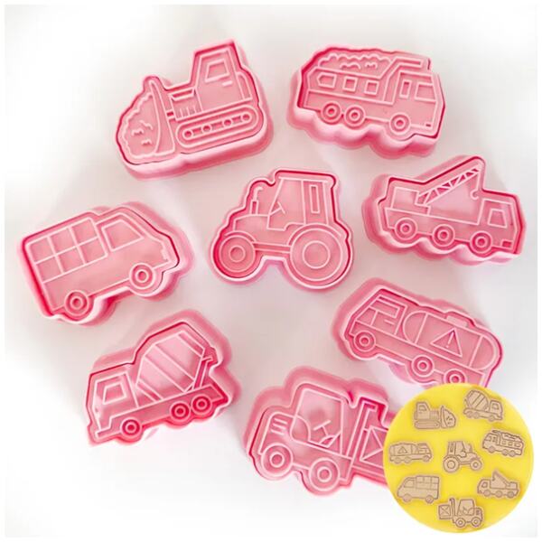 PLUNGER CUTTERS TRUCKS -CAKE CRAFT