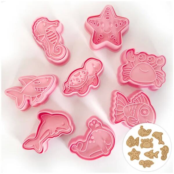 PLUNGER CUTTERS SEA ANIMALS- CAKE CRAFT