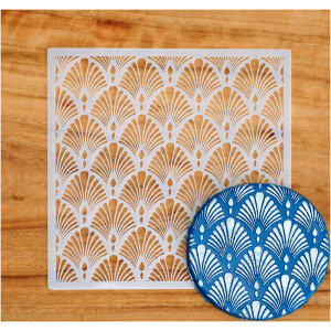 STENCIL PARAMOUNT PALMETTE - SWEET THEMES