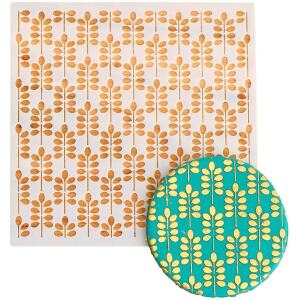 STENCIL TREE BRANCH LEAVES - SWEET THEMES