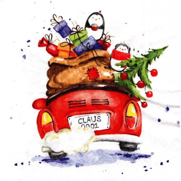 NAPKINS XMAS DRIVE