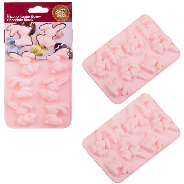 SILICONE MOULD BUNNIES SET2