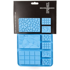 SILICONE CHOCOLATE MOULD FUN CHOC BARS - SPRINKS
