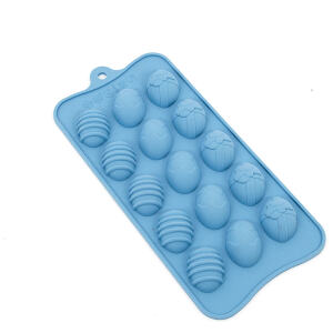 SILICONE CHOCOLATE MOULD SMALL EGGS - SPRINKS