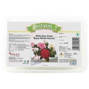 GUM PASTE WHITE 1KG - VIZYON