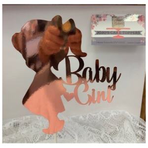 CAKE TOPPER BABY GIRL
