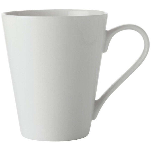 WHITE BASICS CONICAL MUG 300ML - MAXWELL AND WILLIAMS