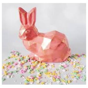 CHOCOLATE MOULD GEODE BUNNY - BWB