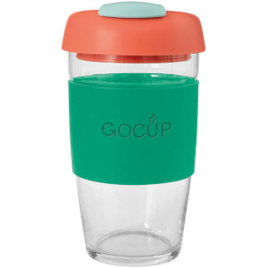 GO CUP GLASS 473ML GREEN - AVANTI