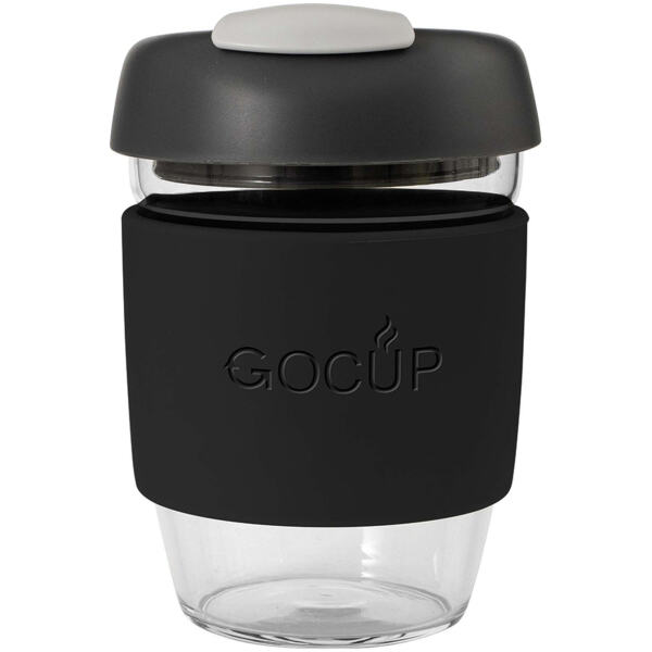 GO CUP GLASS 236ML BLACK - AVANTI